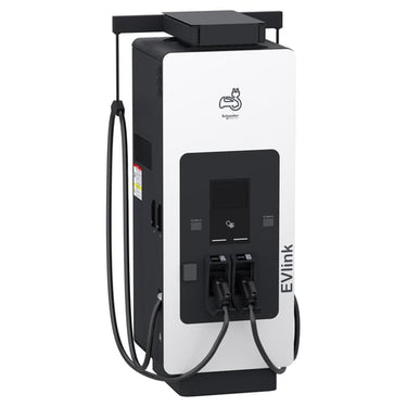 EVlink Pro DC lynladestation 120 kW CCS2 dobbelt stik 3,6 m kabel kabelstyring og kortlæser - 1