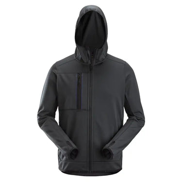 Snickers AllroundWork Fleece m/lynlås 8058 Hættetrøje koksgrå str 2XL - 1