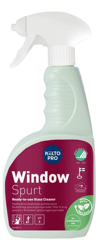 Kiilto Pro Window Spurt 750 ml Glasrens - 1