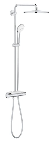 GROHE Euphoria 310 brusesystem med termostat til væg krom - 1