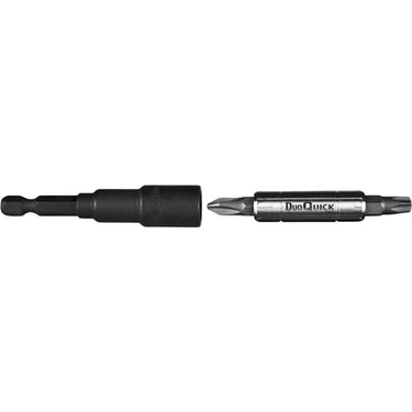 Tecos DuoQuick Bitsholder 4 dele med bits - 1