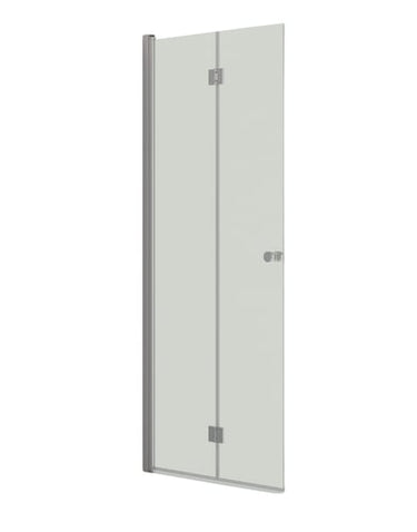 Dansani Match B-foldedør 89-91cm satin/klar - 1