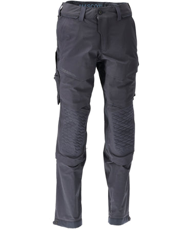 Mascot Customized Bukser med knælommer 22279 mørk marine str 76C54 - 1
