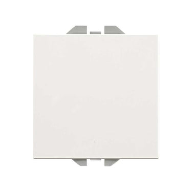Simon 270 trykkontakt 10A mat hvid - 1