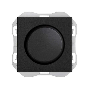 Simon 270 dreje Lysdæmper 100VA LED 6-60W 230V mat sort - 1