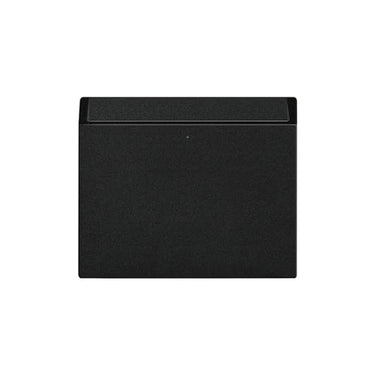 Simon 270 Hotel nøglekort afbryder 2 microswitch med lys mat sort - 1