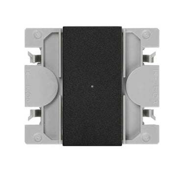 Simon 270 smal IO master 2 tryks modul mat sort - 1