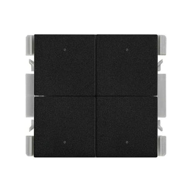 Simon 270 IO master 4 tryks modul scenarie mat sort - 1