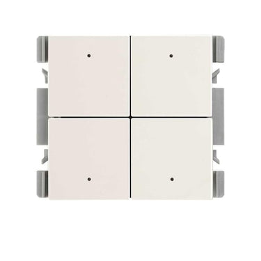 Simon 270 IO master 4 tryks modul scenarie mat hvid - 1