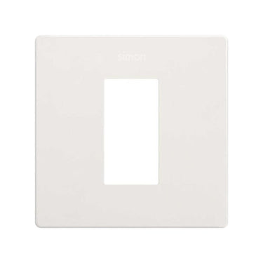 Simon 270 minima ramme 1 modul mat hvid - 1