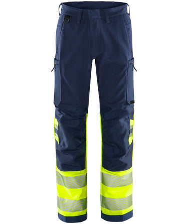Green stretchbukser kl.1 2647 Hi-Vis gul/marine str D92 - 1