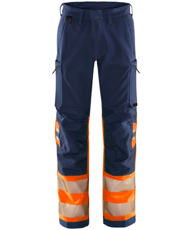 Green stretchbukser kl.1 2647 Hi-Vis orange/marine str C62 - 1