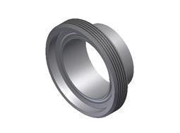 Svejsenippel kort (GS) 316L 25bar DN100-104x2mm - 1