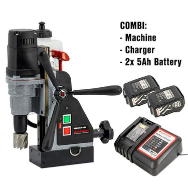 Euroboor EBM.36/P-18V 5A Magnetboremaskine batteri - 1