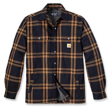 Carhartt Roane Hooded Skjortejakke sort str M - 1