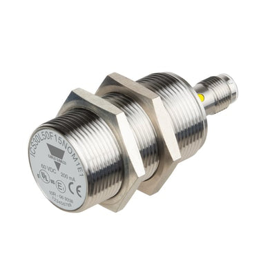 Induktivaflaster PNP NO M30 SN:15MM M12-STIK 8-60VDC E1 FLUSH RUSTFRI STÅLHUS - 1