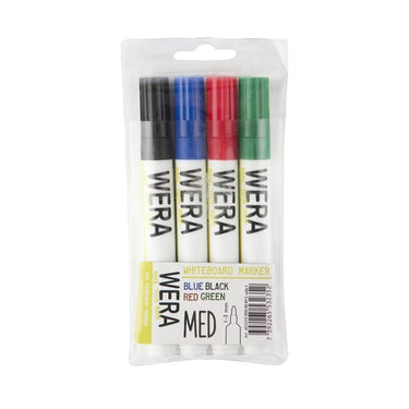 Whiteboardmarker bnt/Office ass 4stk/sæt - 1