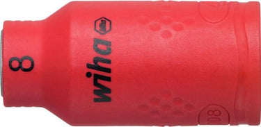 Wiha Udv. Sekskant top 3/8" VDE 1000V 8mm - 1