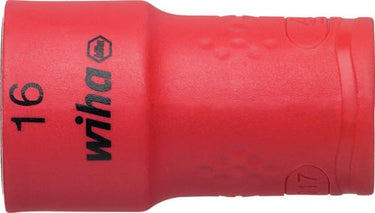 Wiha Udv. Sekskant top 3/8" VDE 1000V 16mm - 1