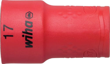 Wiha Udv. Sekskant top 3/8" VDE 1000V 17mm - 1