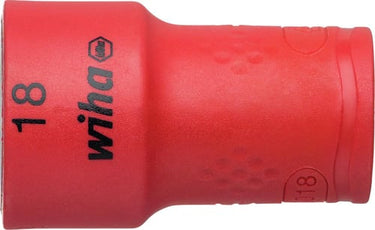 Wiha Udv. Sekskant top 3/8" VDE 1000V 18mm - 1