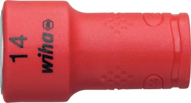 Wiha Udv. Sekskant top 1/4" VDE 1000V 14mm - 1