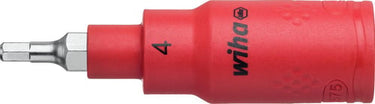 Wiha Indv. Sekskant top 3/8" VDE 1000V 4mm - 1