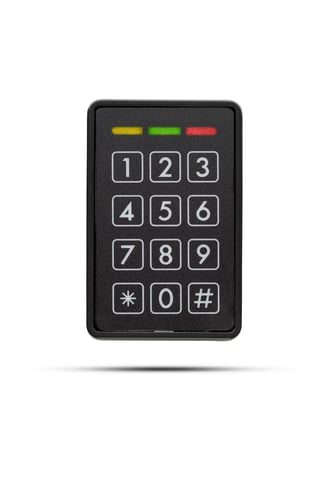 Kodetastatur CM1000EMV sort og hvid Mykey med Mifare og NFC til mobiladgang - 1