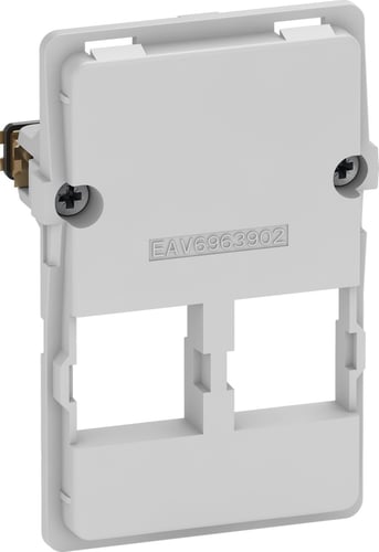 LK FUGA Dataudtag for 2x Systimax RJ45 1,5 modul indsats - 1