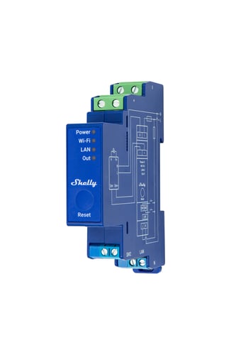 Shelly Pro Dimmer 0/1-10V PM - 0/1-10V styring - 1