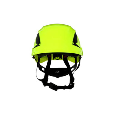 3M SecureFit Sikkerhedshjelm dobbelt godkendelse ventileret 1000V Hi-Vis X5014VE - 1