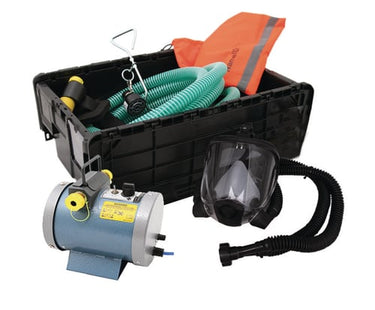 Nevis strømforsynet frisklufts BA Kit 240V euro mini turbine stor - 1