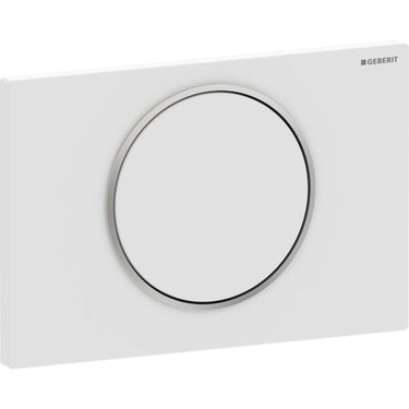 Geberit Sigma10 betjeningsplade hvid - 1