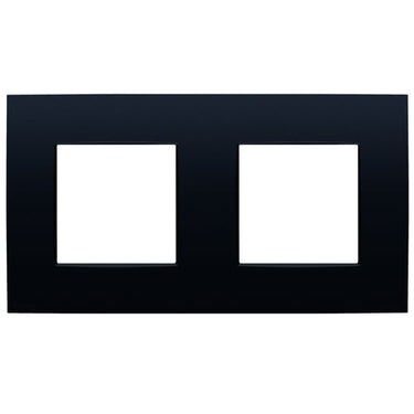 Ramme 2-modul Intense matt blk - 1