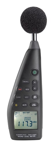 ELMA 1352C - Lyd- & støjmåler med indbygget datalogger - 1