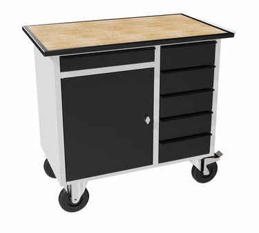 Blika Værkstedsvogn VV-2 RAL 7035/9005 - 1