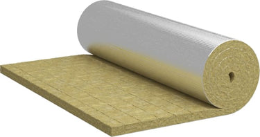 ROCKWOOL PROLIT lamelmåtte 50x1000x5000mm arm alu folie - 1