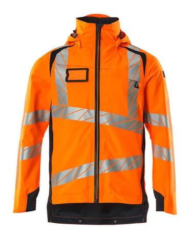 Mascot Skaljakke 19001 Hi-Vis orange/mørk marine str 3XL - 1