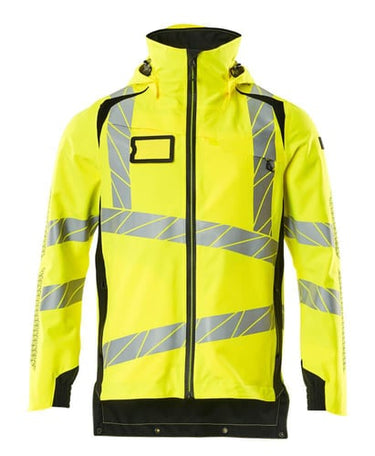 Mascot Skaljakke 19001 Hi-Vis gul/sort str L - 1