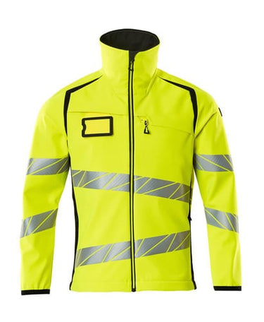 Mascot Softshell jakke 19002 Hi-Vis gul/sort str S - 1