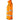 Mascot Striktrøje med kort lynlås 19005 Hi-Vis orange/mørk marine L - 2