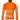 Mascot Striktrøje med kort lynlås 19005 Hi-Vis orange/mørk marine L - 3
