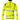 Mascot Striktrøje med kort lynlås 19005 Hi-Vis gul/sort L - 1