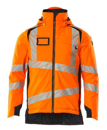 Mascot Vinterjakke 19035 Hi-Vis orange/mørk marine str L - 1