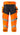 Mascot Knickers med hængelommer 19049 Hi-Vis orange/mørk marine str C62 - 3