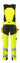 Mascot Helbukser 19069 Hi-Vis gul/sort str 90C54 - 3
