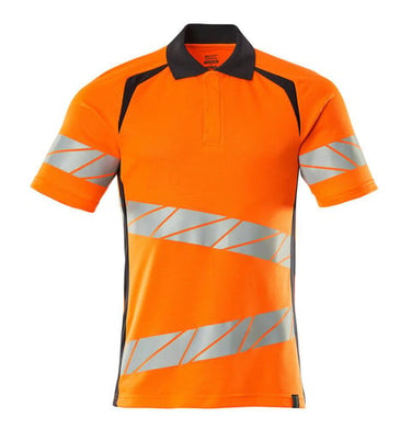 Mascot Poloshirt 19083 Hi-Vis orange/mørk marine str 5XLONE - 1
