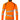 Mascot Fleecetrøje med lynlås 19103 Hi-Vis orange/mørk marine str L - 3