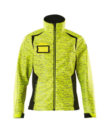 Mascot Softshell jakke 19212 Hi-Vis gul/sort str XL - 1
