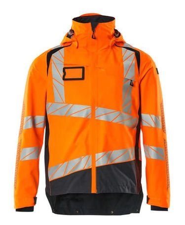 Mascot Skaljakke 19301 Hi-Vis orange/mørk marine str M - 1